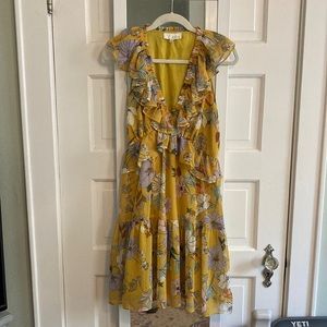 Pinch Yellow Floral Dress